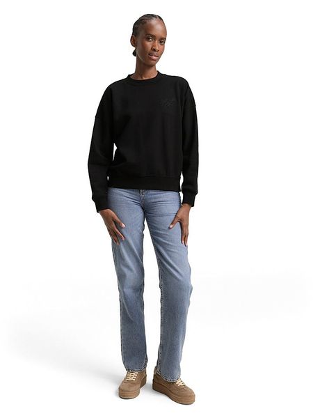 Tom Tailor Bluza w kolorze czarnym rozmiar: XL. Czarne bluzy bez kaptura damskie Tom Tailor, xl. Za 69.91 zł.