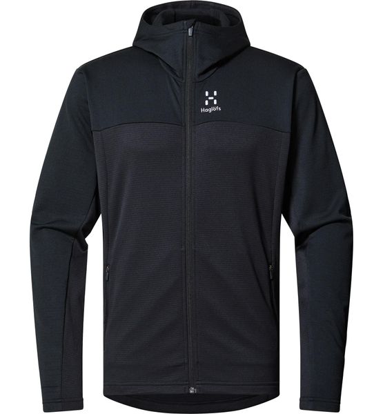 Bluza z kapturem męska Lark Mid Hood. Czarne bluzy z kapturem męskie Haglöfs, l. Za 294.94 zł.