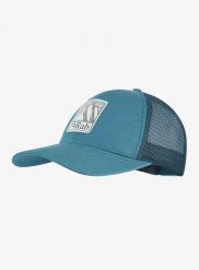 Czapka z daszkiem Rab Dihedral Badge Cap - orion blue. Zielone czapki męskie RAB, bez wzorów, z bawełny. Za 159.99 zł.