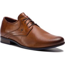 Półbuty LASOCKI FOR MEN MB-MOSE-S16-04. Brązowe półbuty męskie Lasocki For Men, ze skóry, bez zapięcia. Za 179.99 zł.