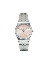Casio Zegarek MTP-B145D-4AVEF Srebrny. Szare, analogowe zegarki męskie Casio, srebrne. Za 349.99 zł.