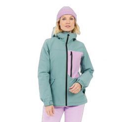 Damska kurtka narciarska Protest Salut. Niebieskie kurtki narciarskie i snowboardowe damskie Protest, bez wzorów, bez kaptura, narciarskie. Za 885.50 zł.