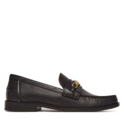 Mokasyny TWINSET. Czarne mokasyny damskie Twinset. Za 759.99 zł.