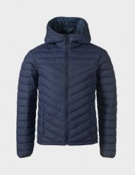 Kurtka puchowa męska Halti Huippu. Niebieskie kurtki męskie Halti, m, bez wzorów, z materiału, bez kaptura. Za 1,194.99 zł.