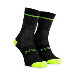 Skarpetki rowerowe Rogelli Hero II. Czarne skarpetki męskie Rogelli, bez wzorów. Za 69.99 zł.