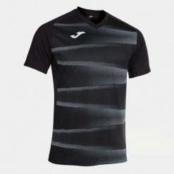 Koszulka do piłki nożnej męska Joma Grafity II. Czerwone t-shirty sportowe męskie Joma, m, bez ramiączek, do piłki nożnej. Za 151.80 zł.