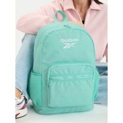 Plecak Reebok. Zielone plecaki damskie Reebok, bez wzorów. Za 99.99 zł.