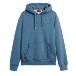 Bluza z logo Superdry Essential. Niebieskie bluzy z kapturem męskie Superdry., m. Za 371.45 zł.