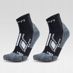 Skarpety trekkingowe męskie Uyn Trekking Approach Low Cut. Czarne skarpetki męskie UYN, bez wzorów. Za 159.99 zł.