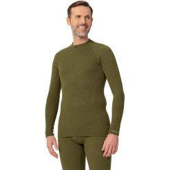 Koszulka termoaktywna męska Greenland Merino z wełny merynosa. Zielone bielizna termoaktywna męska tagart, m, bez wzorów, z wełny. Za 319.00 zł.