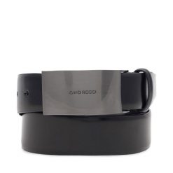 Pasek Męski GINO ROSSI. Czarne paski męskie Gino Rossi, bez wzorów. Za 159.99 zł.