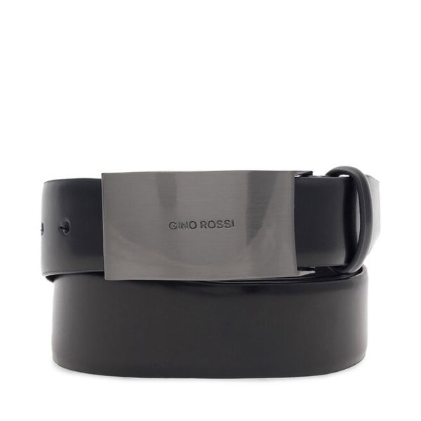 Pasek Męski GINO ROSSI. Czarne paski męskie Gino Rossi, bez wzorów. Za 159.99 zł.