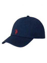 U.S. Polo Assn. Czapka golfowa w kolorze granatowym rozmiar: onesize. Niebieskie czapki męskie U.S. Polo Assn., bez wzorów, z bawełny, sportowe. Za 74.63 zł.