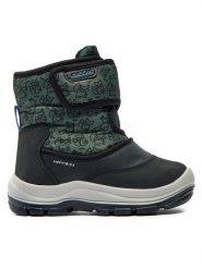 Geox Śniegowce B Flanfil Boy B Abx B263VE 0BCMN C9358 S Czarny. Czarne buty zimowe chłopięce Geox, ze skóry. Za 319.99 zł.