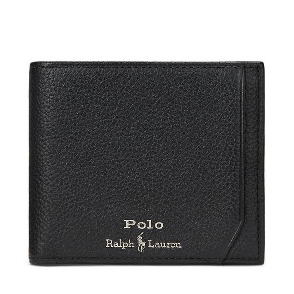 Portfel Polo Ralph Lauren. Czarne portfele męskie Polo Ralph Lauren, bez wzorów. Za 549.99 zł.
