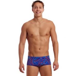 Kąpielówki Funky Trunks Frequency - trunki męskie. Czerwone kąpielówki męskie FUNKY TRUNKS, m, bez wzorów, do pływania. Za 159.00 zł.