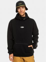 Quiksilver Bluza Big Logo Tech Otlr EQYFT04786 Czarny Regular Fit. Czarne bluzy bez kaptura męskie Quiksilver, m, z bawełny. Za 269.99 zł.