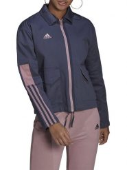 Adidas Kurtka w kolorze granatowym rozmiar: S. Niebieskie kurtki damskie Adidas, s, bez wzorów, z bawełny, bez kaptura. Za 144.58 zł.