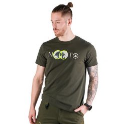 T-shirt myśliwski męski Tagart FNT Nocto Green z nadrukiem. Zielone t-shirty męskie tagart, m, bez wzorów, bez kołnierzyka. Za 99.00 zł.