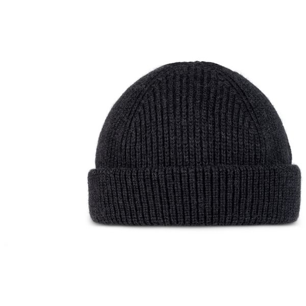 Czapka zimowa dla dorosłych wywijana BUFF Knitted Beanie Ervin. Szare czapki męskie Buff, z wełny. Za 169.99 zł.