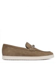 Guess Mokasyny FMJHEA SUE14 Khaki. Brązowe mokasyny męskie Guess, ze skóry. Za 549.99 zł.