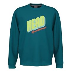 Bluza Head Rally. Niebieskie bluzy bez kaptura męskie HEAD, m, z bawełny. Za 259.20 zł.
