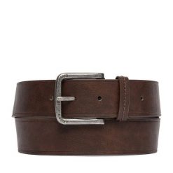 Pasek Beverly Hills Polo Club. Brązowe paski męskie Beverly Hills Polo Club, bez wzorów. Za 79.99 zł.