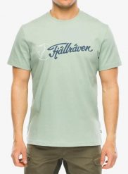 Koszulka bawełniana Fjallraven Archive Logo T-Shirt. Zielone t-shirty męskie Fjällräven, l, bez wzorów, z bawełny, bez kołnierzyka. Za 269.49 zł.