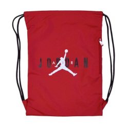 Worek Plecak szkolny Air Jordan HBR Gym Sack czerwony 9A0347-R78. Czerwone plecaki damskie Jordan, bez wzorów. Za 99.00 zł.
