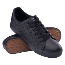 Buty Martes Isida 92800602659 czarne. Czarne buty sportowe na co dzień damskie bez wzorów, z gumy. Za 156.02 zł.