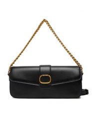 TWINSET Torebka 252TD836A Czarny. Czarne listonoszki damskie Twinset, bez wzorów, ze skóry, bez dodatków. Za 939.99 zł.