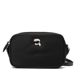 Torebka KARL LAGERFELD. Czarne torebki klasyczne damskie Karl Lagerfeld, bez wzorów, bez dodatków. Za 519.99 zł.