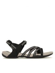 CRUZ Sandały Aarhus W Sandal CR172343 Czarny. Czarne sandały damskie CRUZ, bez wzorów, z meshu, bez obcasa, na płaskiej podeszwie. Za 299.99 zł.