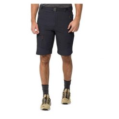 Spodenki trekkingowe męskie Jack Wolfskin Ziegspitz. Szare szorty męskie Jack Wolfskin, bez wzorów, sportowe. Za 229.99 zł.