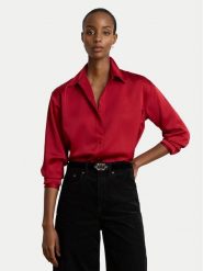 LAUREN RALPH LAUREN Koszula 200B27610006 Czerwony Relaxed Fit. Czerwone koszule damskie Lauren Ralph Lauren, l, bez wzorów, z syntetyku, bez kołnierzyka, bez ramiączek. Za 769.99 zł.