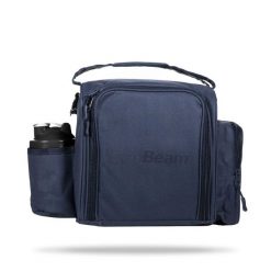 Torba na jedzenie z pojemnikami 10.2 L granatowa FIT Prep. Niebieskie torebki klasyczne damskie GYMBEAM, bez wzorów, z poliesteru, bez dodatków. Za 164.90 zł.