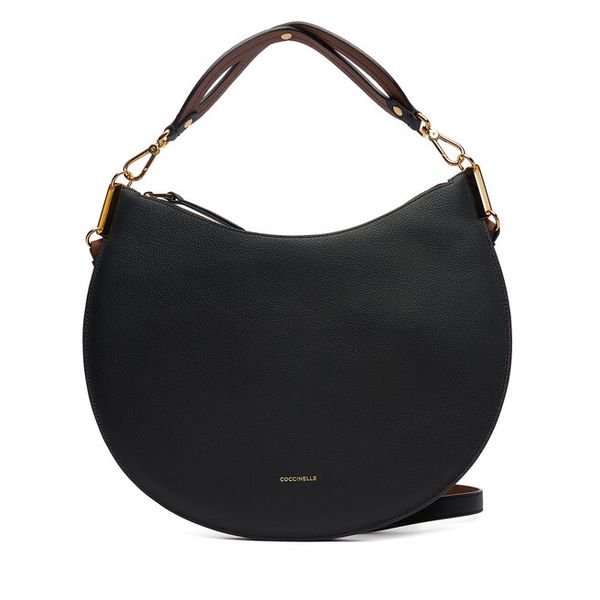 Torebka Coccinelle. Czarne torebki klasyczne damskie Coccinelle, bez wzorów, bez dodatków. Za 1,579.00 zł.