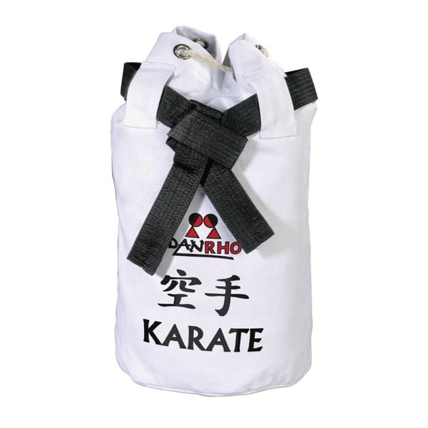 Płócienna torba do karate Danrho Dojo Line. Białe torebki dziecięce DANRHO. Za 131.50 zł.