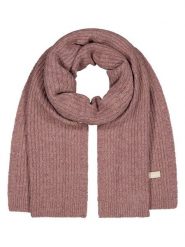 Barts Szal "Mella" w kolorze jasnoróżowym rozmiar: onesize. Różowe szaliki i kominy damskie Barts, bez wzorów, ze splotem. Za 130.50 zł.