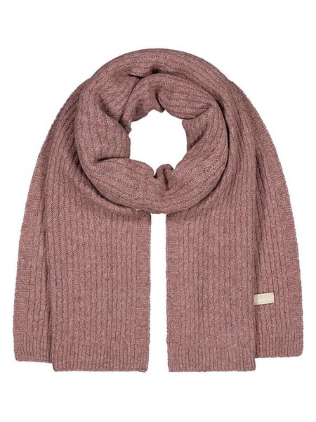 Barts Szal "Mella" w kolorze jasnoróżowym rozmiar: onesize. Różowe szaliki i kominy damskie Barts, bez wzorów, ze splotem. Za 118.56 zł.