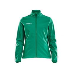 Kurtka damska Craft pro control softshell. Zielone kurtki softshell damskie Craft, m, bez wzorów, z elastanu, bez kaptura. Za 340.25 zł.