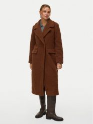 Vero Moda Kożuch Teresa 10333681 Brązowy Regular Fit. Brązowe futra damskie Vero Moda, l. Za 359.99 zł.
