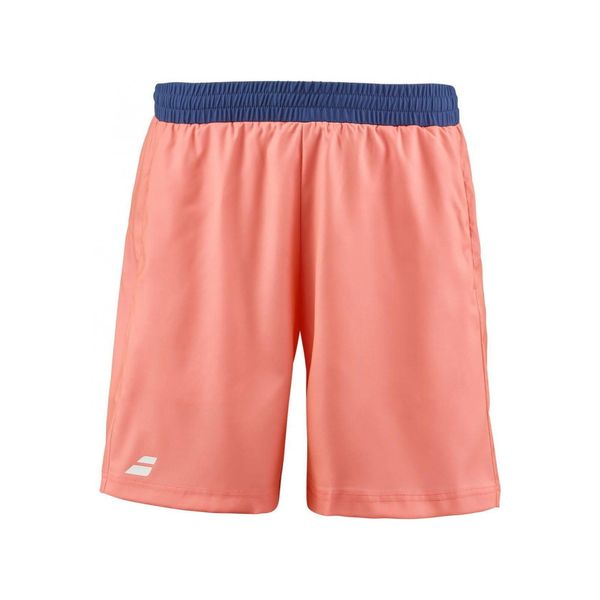 Spodenki tenisowe męskie Babolat Play Short Men fluo L. Brązowe szorty męskie BABOLAT, bez wzorów, sportowe. Za 149.99 zł.