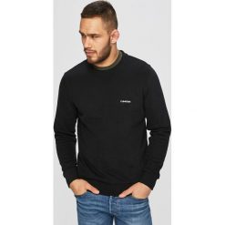 Calvin Klein - Bluza. Białe bluzy bez kaptura męskie CALVIN KLEIN, l, z bawełny. Za 399.90 zł.