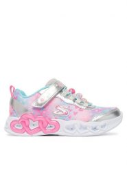 Skechers Sneakersy S-Lights Infinite Heart Lights-Heart Jewels 303261L/SMLT Kolorowy. Buty sportowe dziewczęce Skechers, bez wzorów, ze skóry, bez zapięcia. Za 229.99 zł.