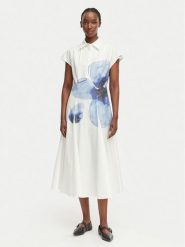 MAX&Co. Sukienka codzienna Abito 2616221064200 Beżowy Regular Fit. Brązowe sukienki damskie MAX&Co., na co dzień, bez wzorów, z bawełny, bez kołnierzyka, bez ramiączek, proste. Za 1,079.00 zł.