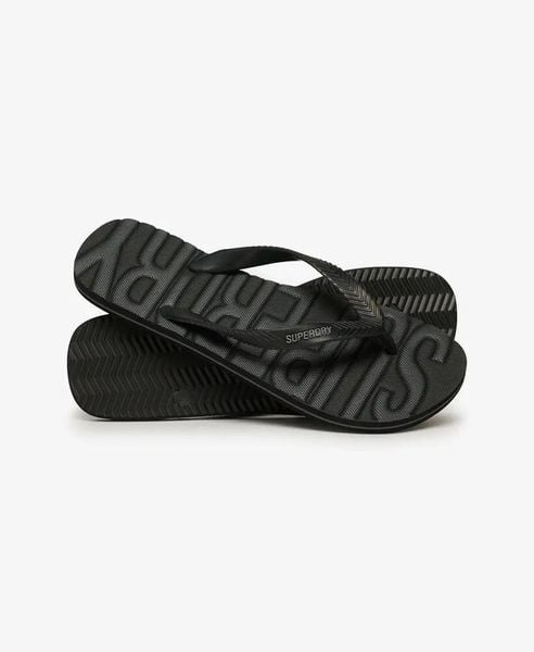 Superdry Core Logo Klapki z gumy – Black. Czarne klapki i japonki męskie Superdry., z gumy. Za 87.60 zł.