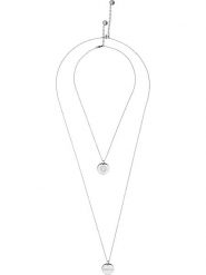 Liebeskind Naszyjnik z zawieszkami - dł. 45 cm rozmiar: onesize. Szare naszyjniki damskie Liebeskind, ze stali. Za 157.35 zł.