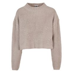 Oversizowa Bluza Damska Z Szerokimi Rękawami. Szare bluzy bez kaptura damskie Urban Classics, xl. Za 155.99 zł.