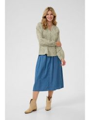 Cream Bluzka w kolorze khaki rozmiar: 46. Brązowe bluzki damskie Cream, bez wzorów, z bawełny, bez kołnierzyka, bez ramiączek. Za 109.78 zł.